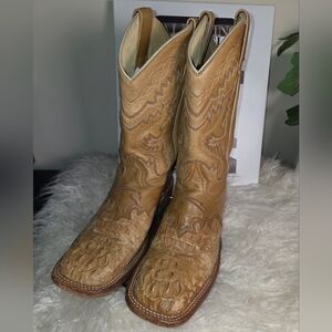 Lagrange Crocodile Unisex Cowboy Boots